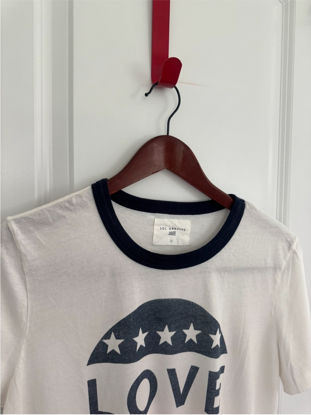 Sol Angeles LOVE Graphic Ringer Tee - Picture 8 of 12
